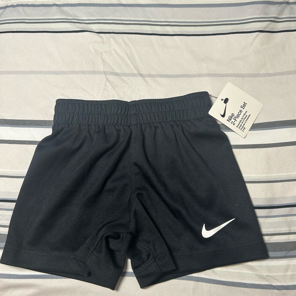 Nike Kids Black Athletic Shorts